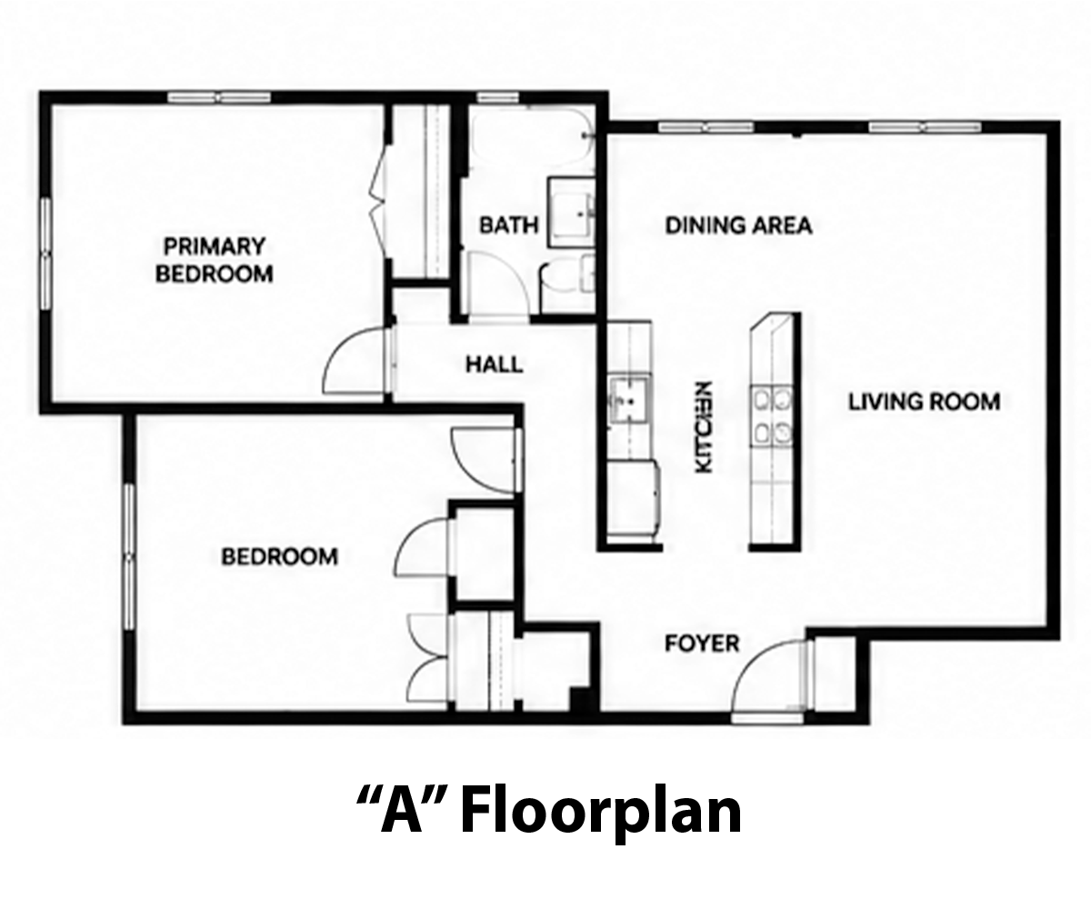 A Line Floorplan